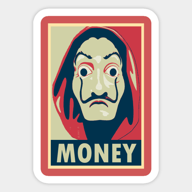 Casa de MONEY Sticker by baaldips